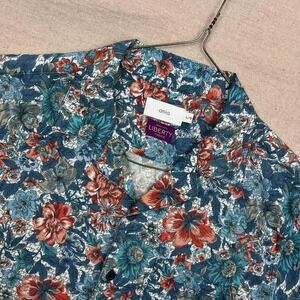 Onia Patterned Hawiian Viscose Shirt Liberty Fabric Floral‎ Button Down Shirt